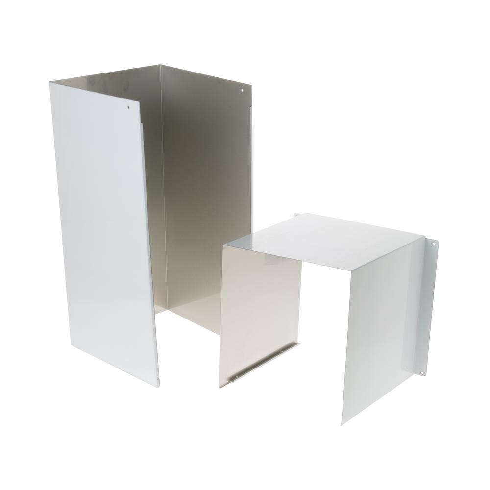 GE Duct Cover Extension in Stainless SteelUXCHSS The Home Depot