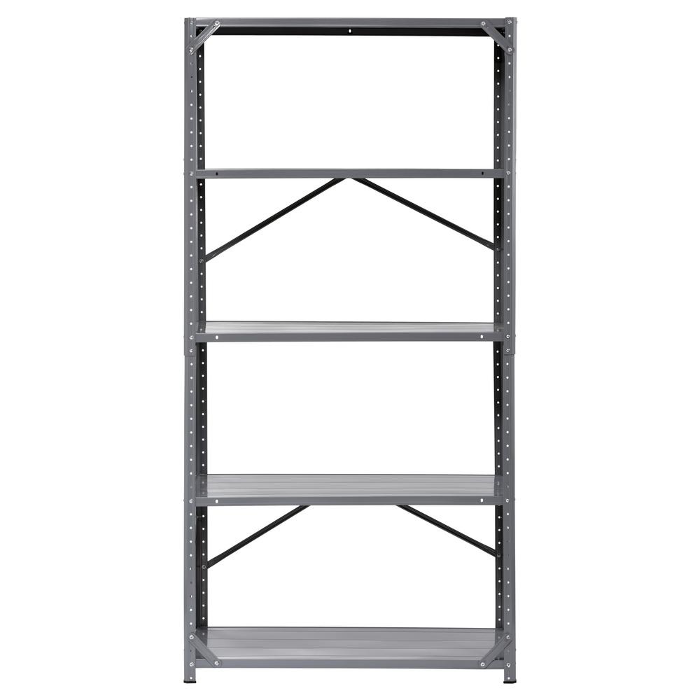 UPC 035441095162 product image for Muscle Rack 5-Tier Steel Garage Storage Shelving Unit (36 in. W x 72 in. H x 16  | upcitemdb.com