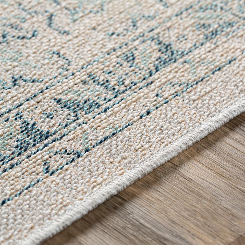 Artistic Weavers Valerio Ivory 2 Ft X 2 Ft 11 In Medallion Indoor Outdoor Area Rug S00161026910 The Home Depot