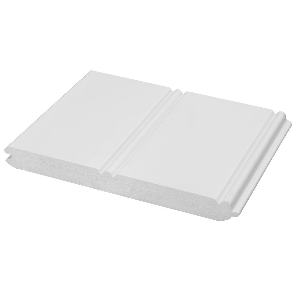 Generic 1 in. x 6 in. x 8 ft. PVC Beaded Ceiling/Wall Board-208074