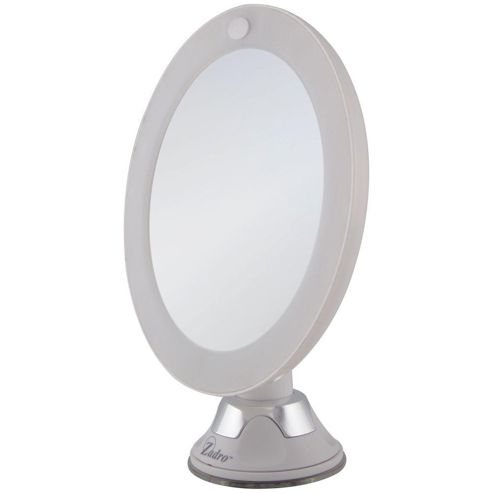 cordless lighted makeup mirror