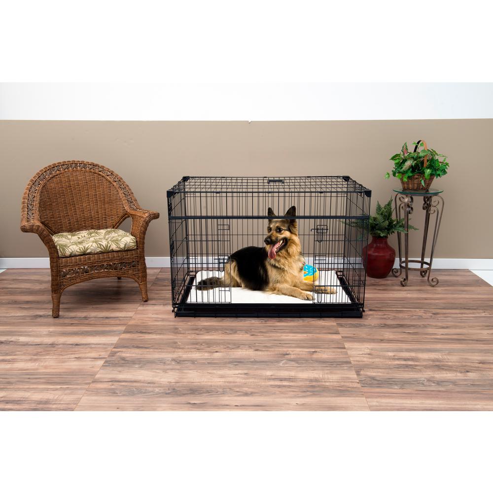 48 inch double door dog crate