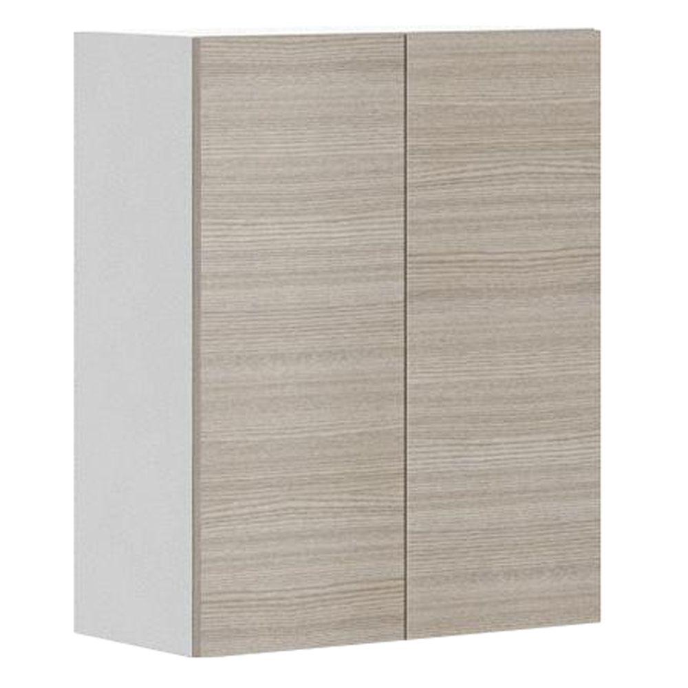 Eurostyle Ready To Assemble 24x30x12 5 In Geneva Wall Cabinet Eurostyle Ready To Assemble 24x30x12 5 In Geneva Wall Cabinet White Melamine And
