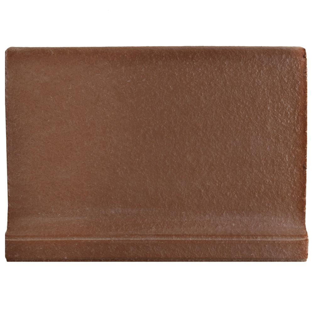 Merola Tile Klinker Flame Red 4-3/8 in. x 5-7/8 in. Ceramic Skirting ... Merola Tile Klinker Flame Red 4-3/8 in. x 5-7/8 in. Ceramic Skirting ...