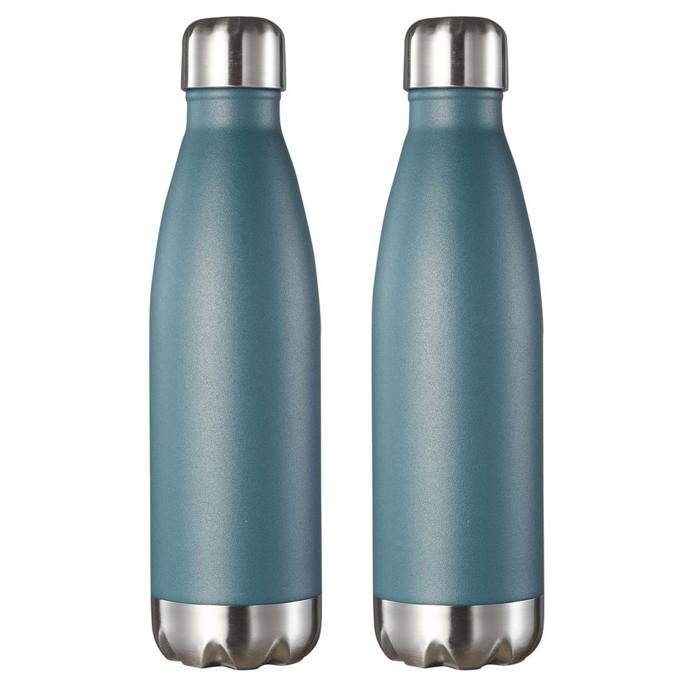 Visol Marina 16 oz. Turquoise Blue Double Wall Stainless ...