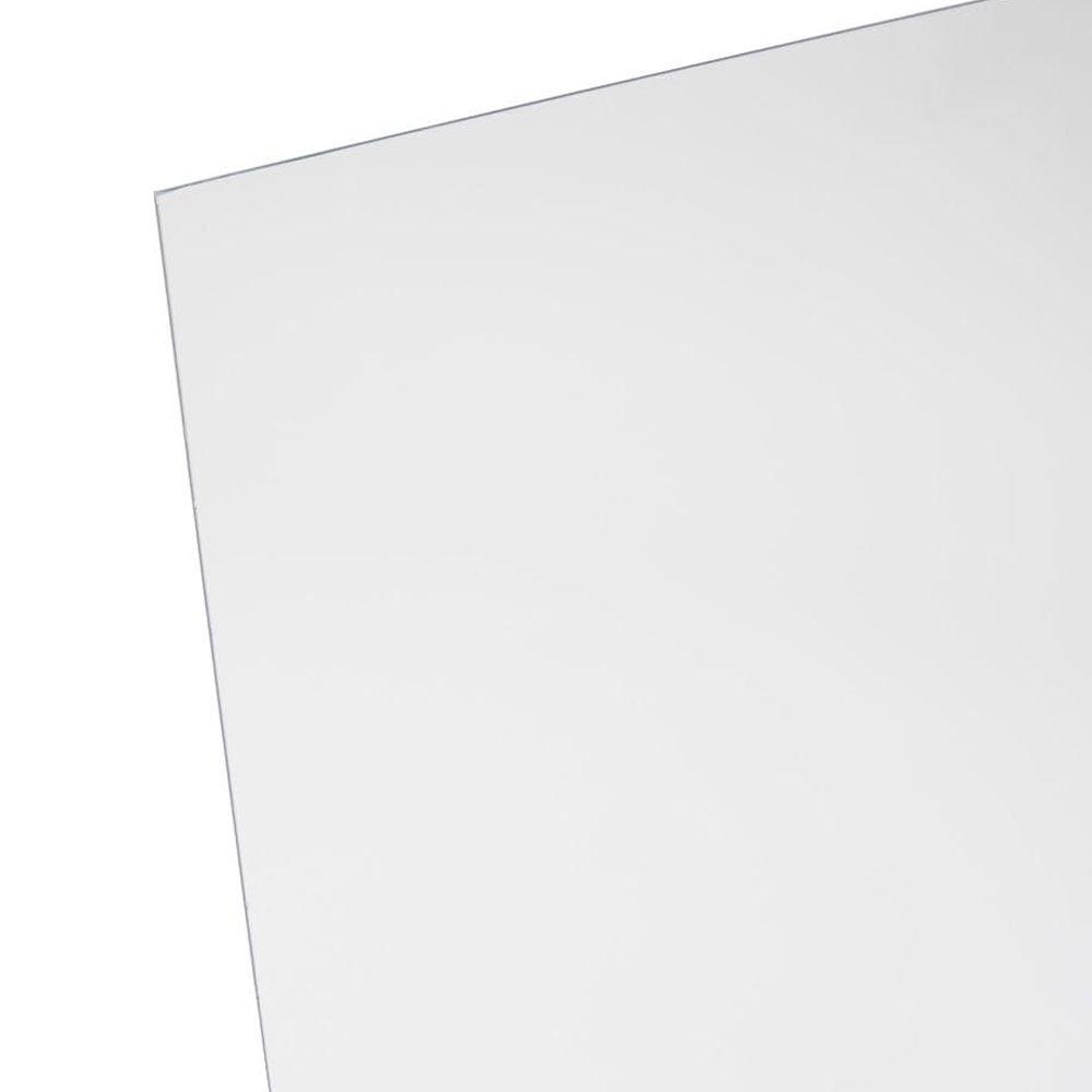 18 in. x 24 in. x 0.093 in. Clear Acrylic Sheet Glass Replacement