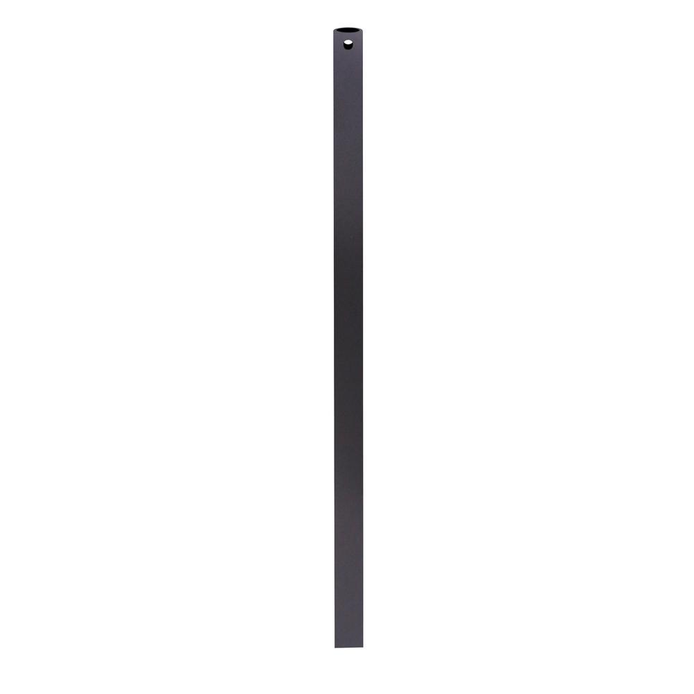 Emerson CFDR4BQ Downrod, 0.5-Inch Diameter, 48-Inch Long, Barbeque Black