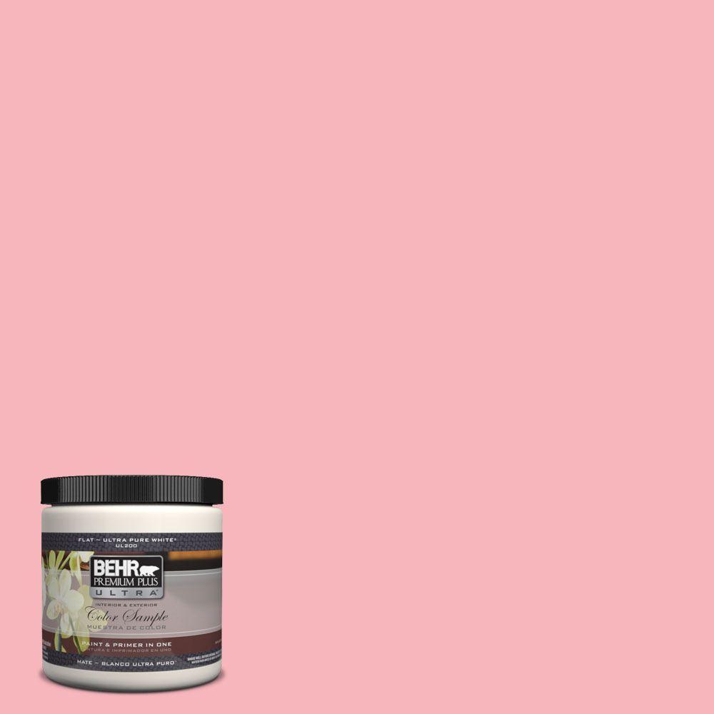 BEHR Premium Plus Ultra 8 oz. 130A3 Ballerina Pink Interior/Exterior