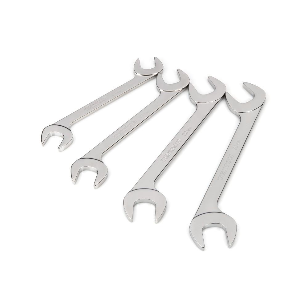 TEKTON 24 mm to 32 mm Angle Head Open End Wrench Set (4Piece)WAE90201