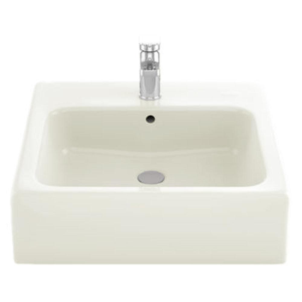 TOTO 20 in. Vessel Bathroom Sink with Single Faucet Hole and CeFiONtect