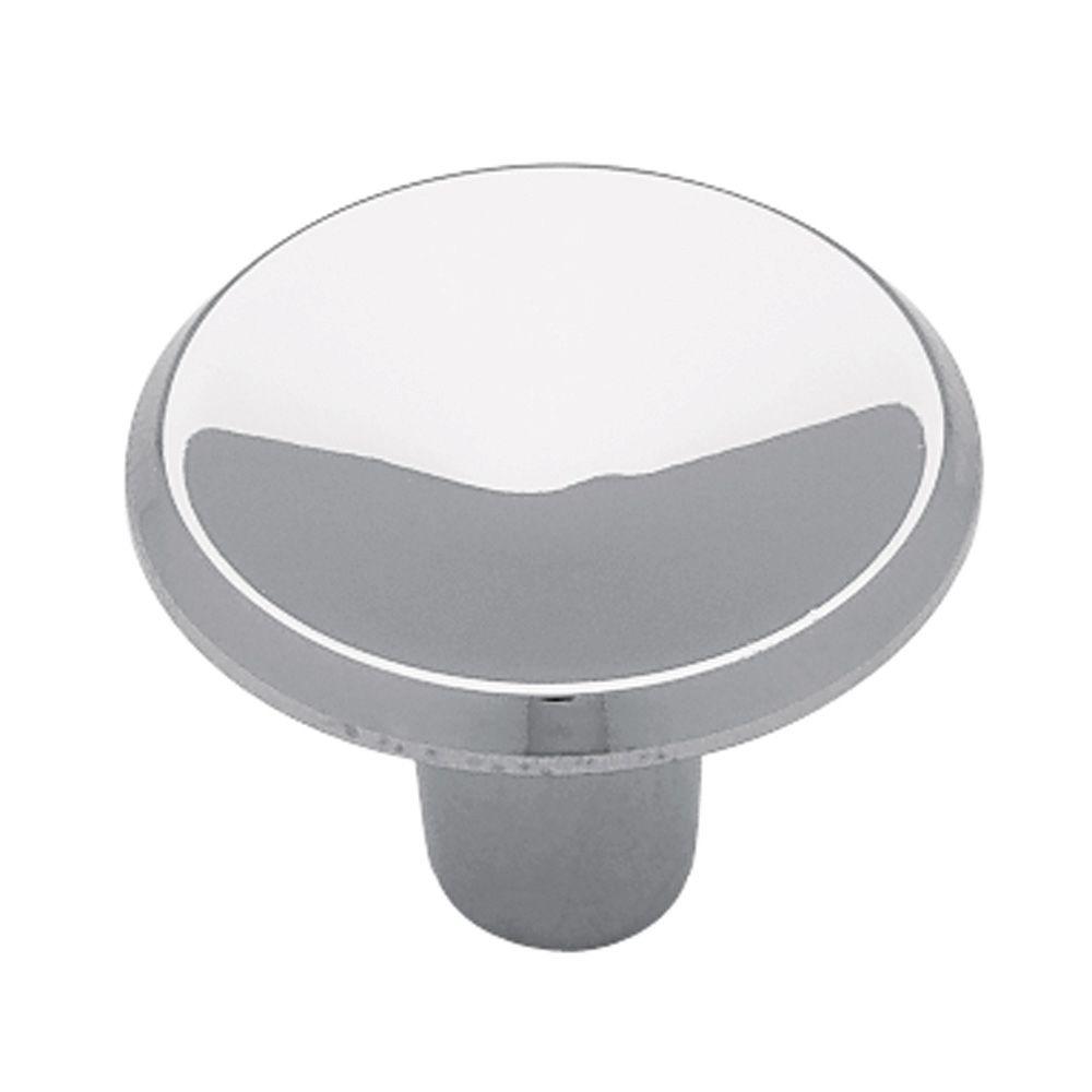 Liberty 1 in. Polished Chrome Concave Round KnobP65010HCHRC The Home Depot
