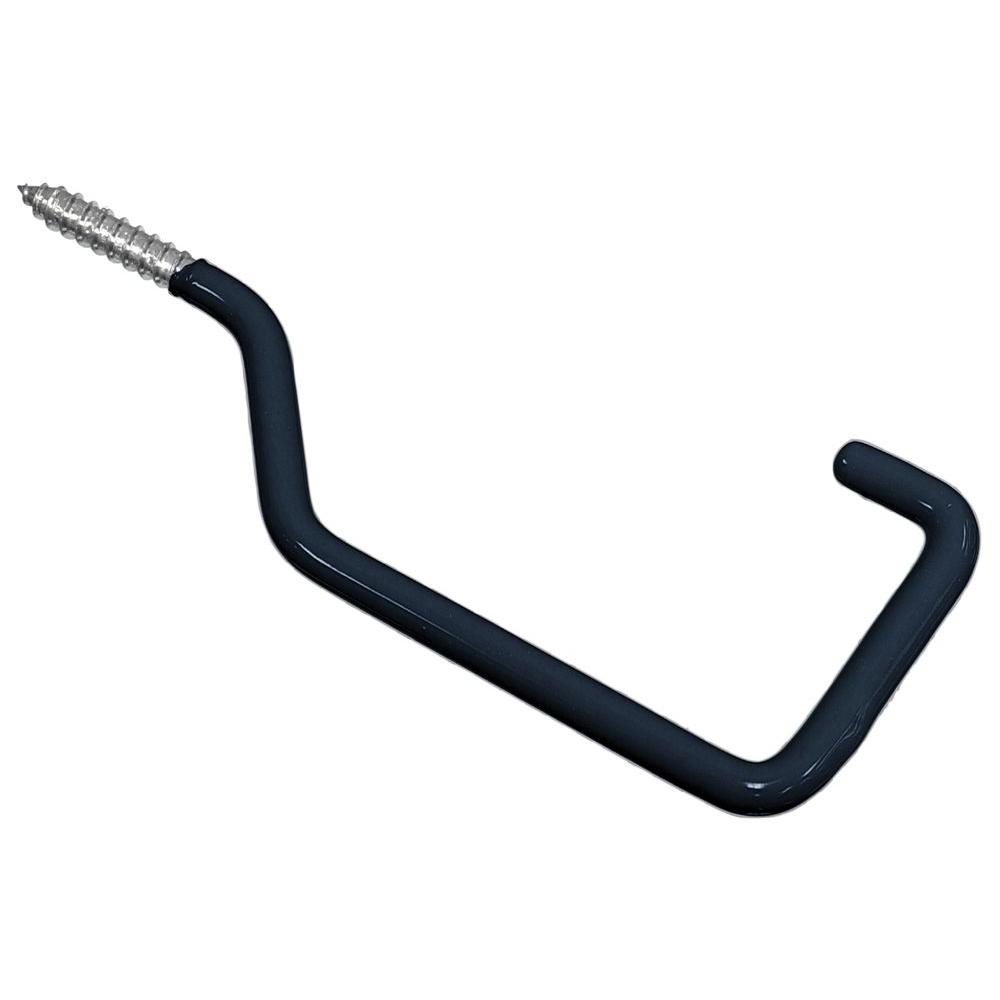 UPC 008236914221 product image for Screw Eyes: The Hillman Group Fasteners Rafter Screw Hook in Black Vinyl Coated  | upcitemdb.com