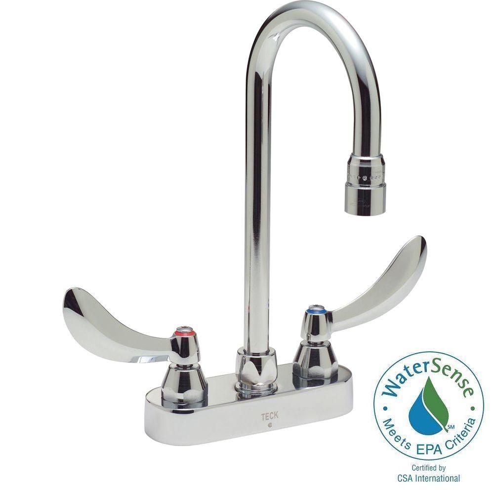 KOHLER Triton 4 in. Centerset 2Handle HighArc Commercial Bathroom