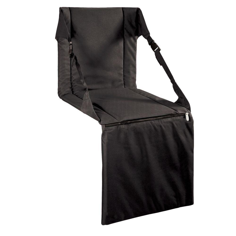 Picnic Time Black Stadium Portable Bleacher Seat627001790000 The