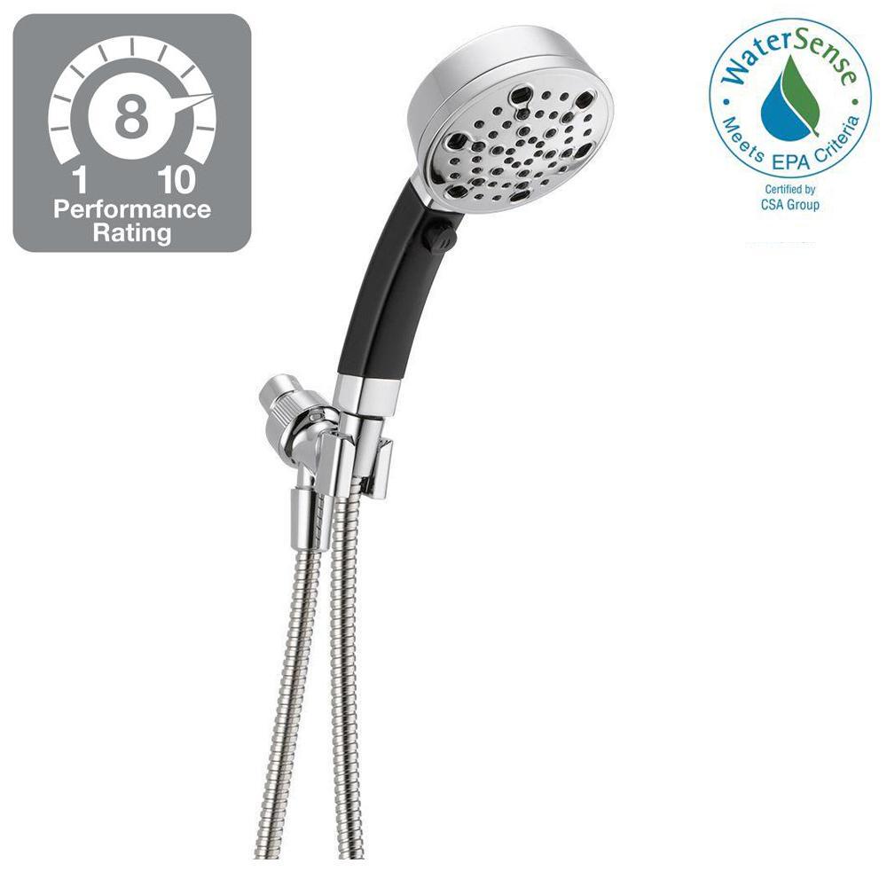 Delta 5Spray Hand Shower in Chrome75509 The Home Depot