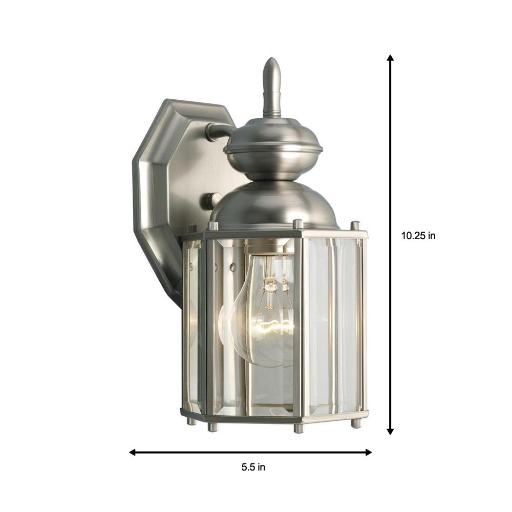 Progress Lighting Brguard Collection 1 Light 10 25 In Outdoor Progress Lighting Brguard Collection