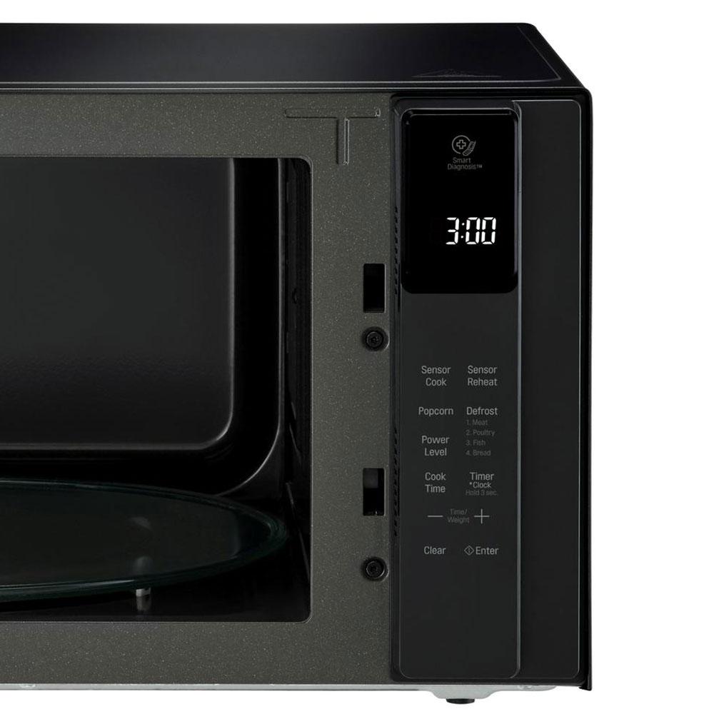 NeoChef 1.5 cu. ft. 1200Watt Countertop Microwave in Black Stainless