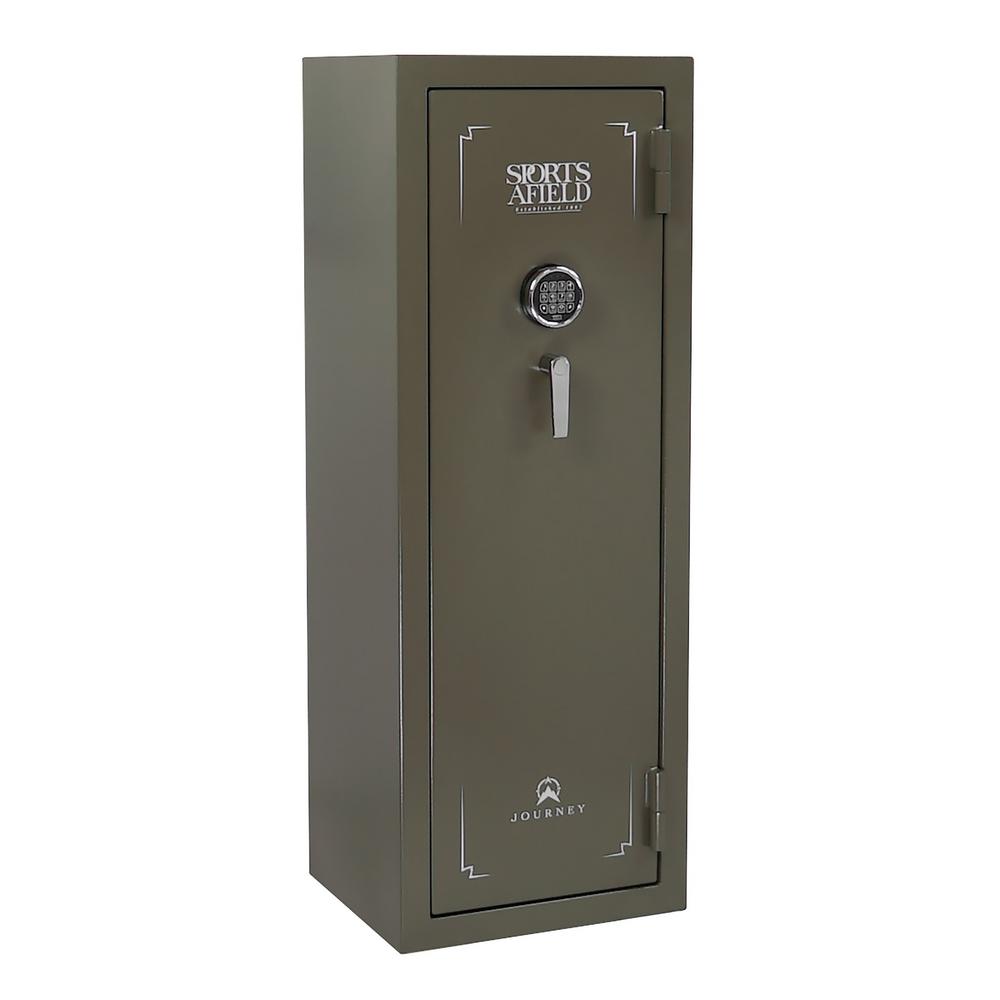 Sports Afield Journey Series 20 Gun E Lock Gun Safe Od Green