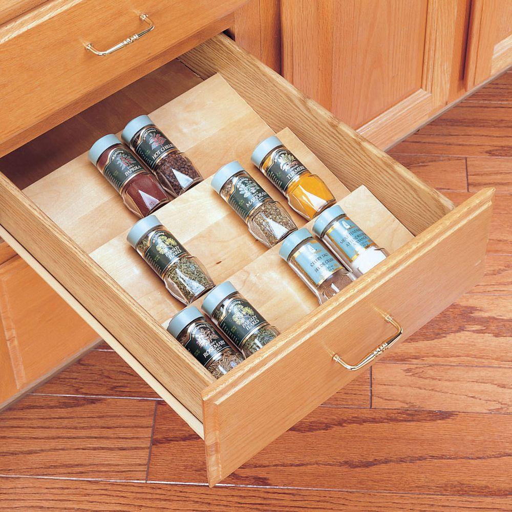 Home Decorators Collection 13x1 5x19 In Spice Drawer Insert For