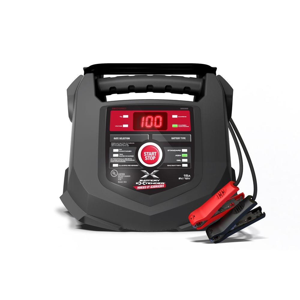 Car Battery Chargers Battery Charging Systems The Home Depot