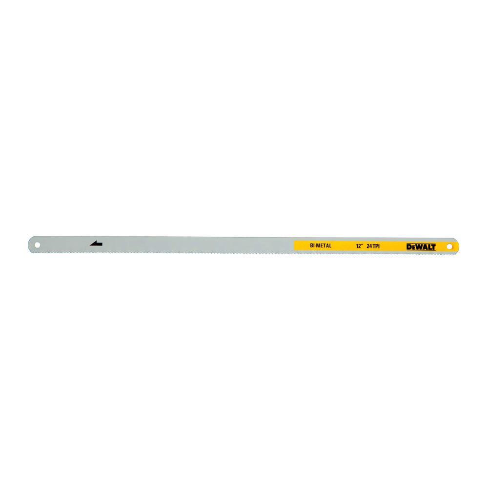 DEWALT 12 in. 24TPI BiMetal Hacksaw Blade (2Pack)DWHT20552 The