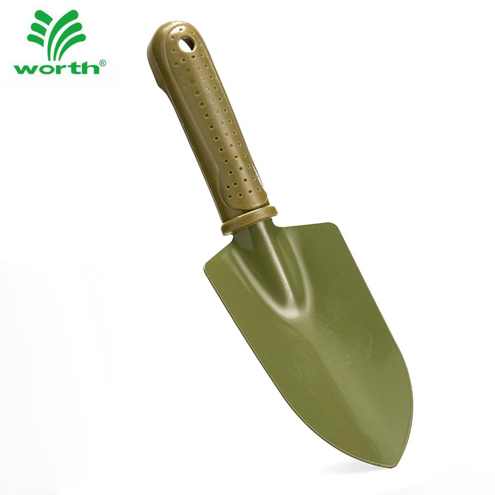 10 In. HAND TROWEL STEEL GARDEN PLANTING Soft Handle Garden Yard Trowel