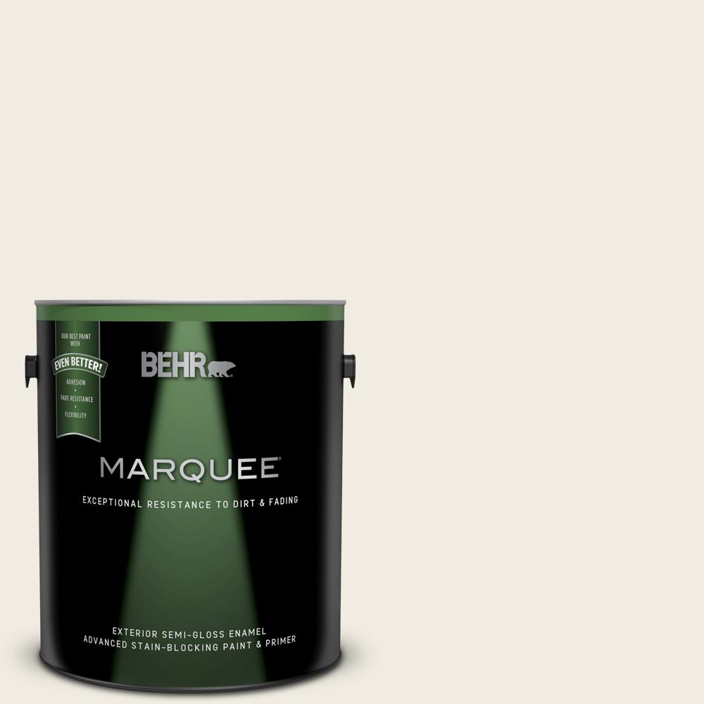 Behr Marquee 1 Gal 12 Swiss Coffee Semi Gloss Exterior Paint And Behr Marquee 1 Gal 12 Swiss Coffee Semi Gloss Exterior Paint And Primer