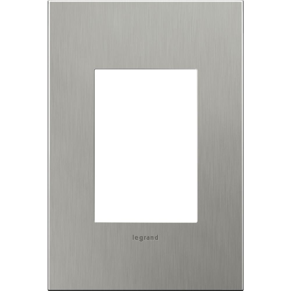 Legrand Adorne 1-Gang Wall Plate, Brushed Stainless Steel-AWC1G3BS4 ...