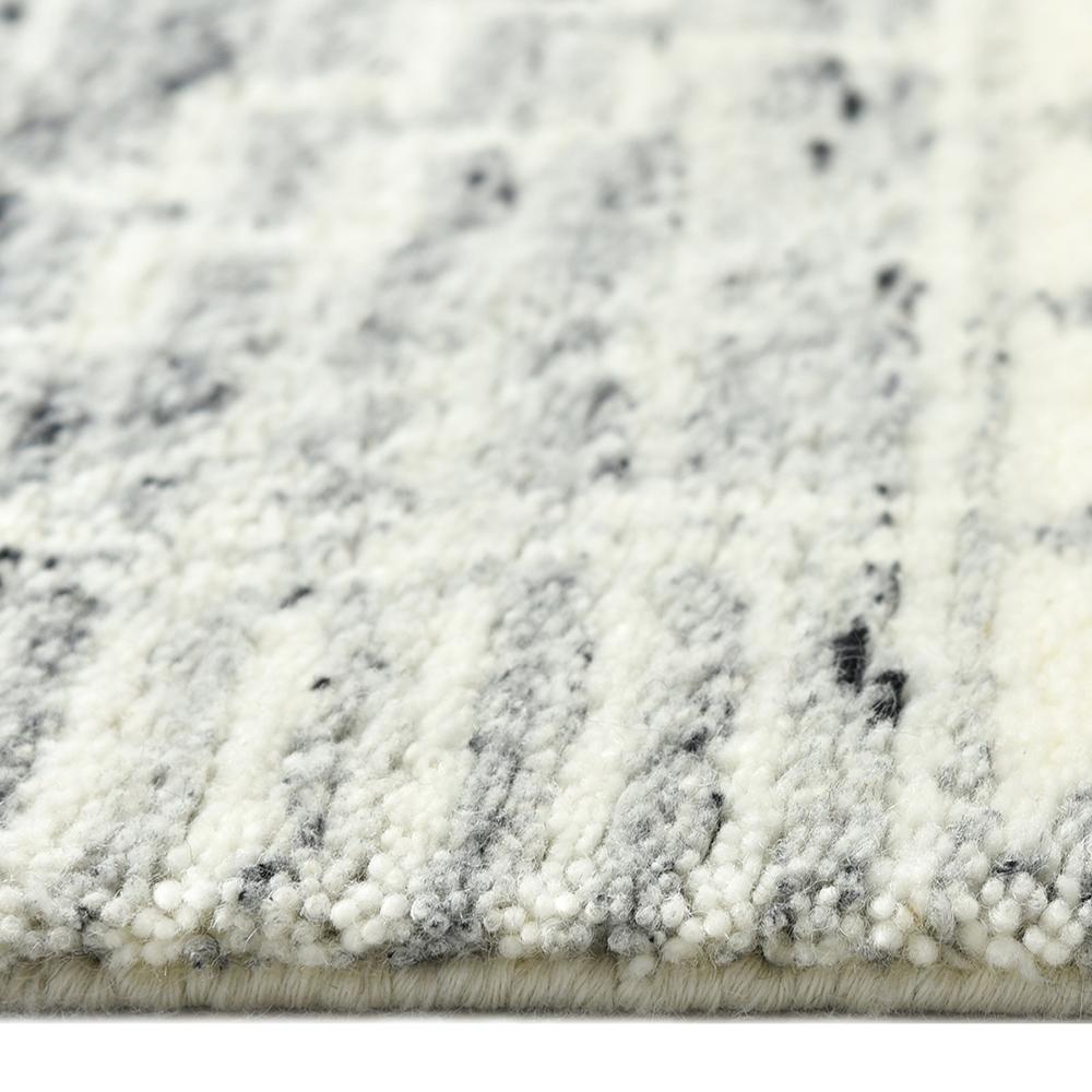 Solo Rugs Ellery Bohemian Shaggy Moroccan Light Gray 8 Ft X 10 Ft Hand Knotted Area Rug S3283 08001000 Lgra The Home Depot