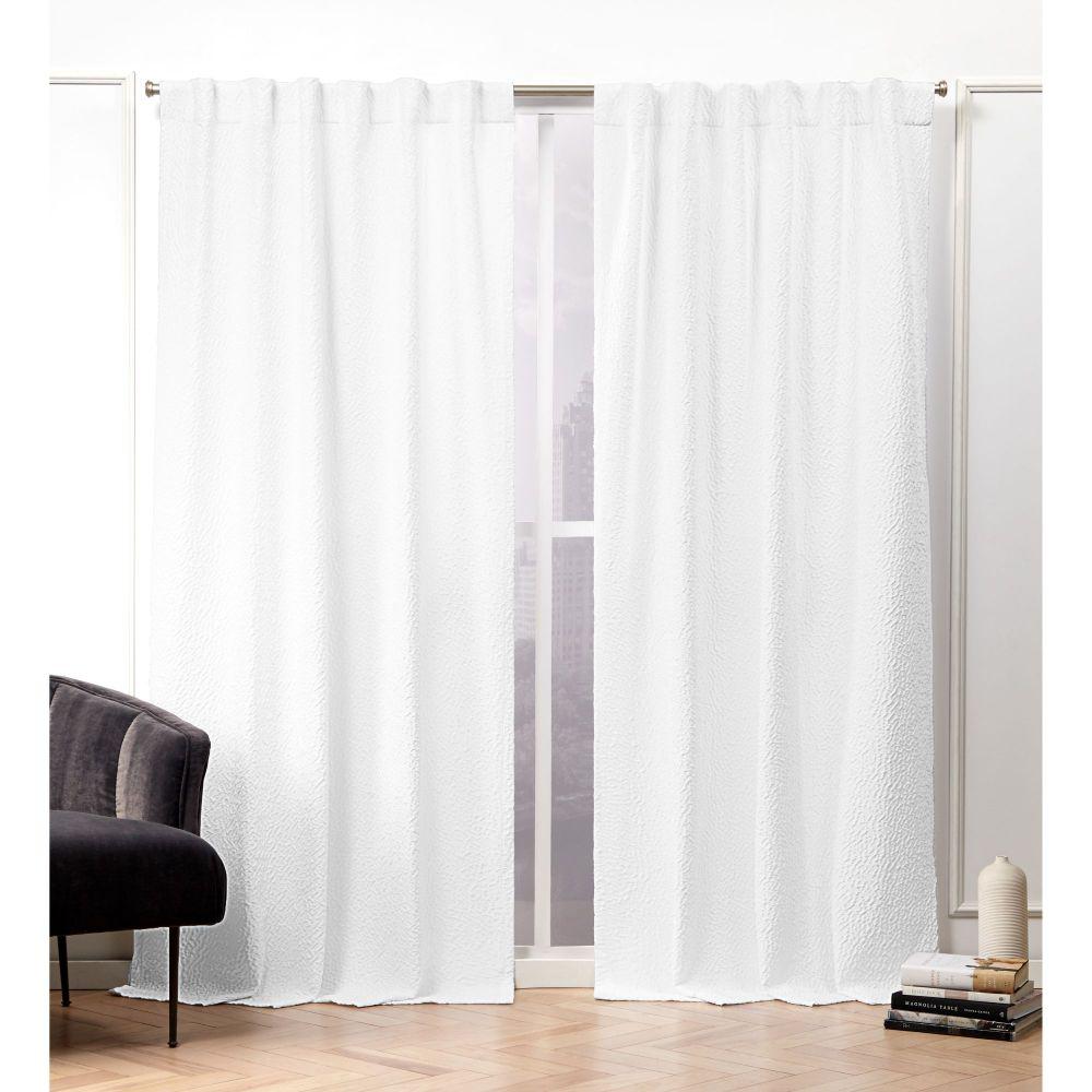 Nicole Miller Back Tab Curtains Drapes Window Treatments