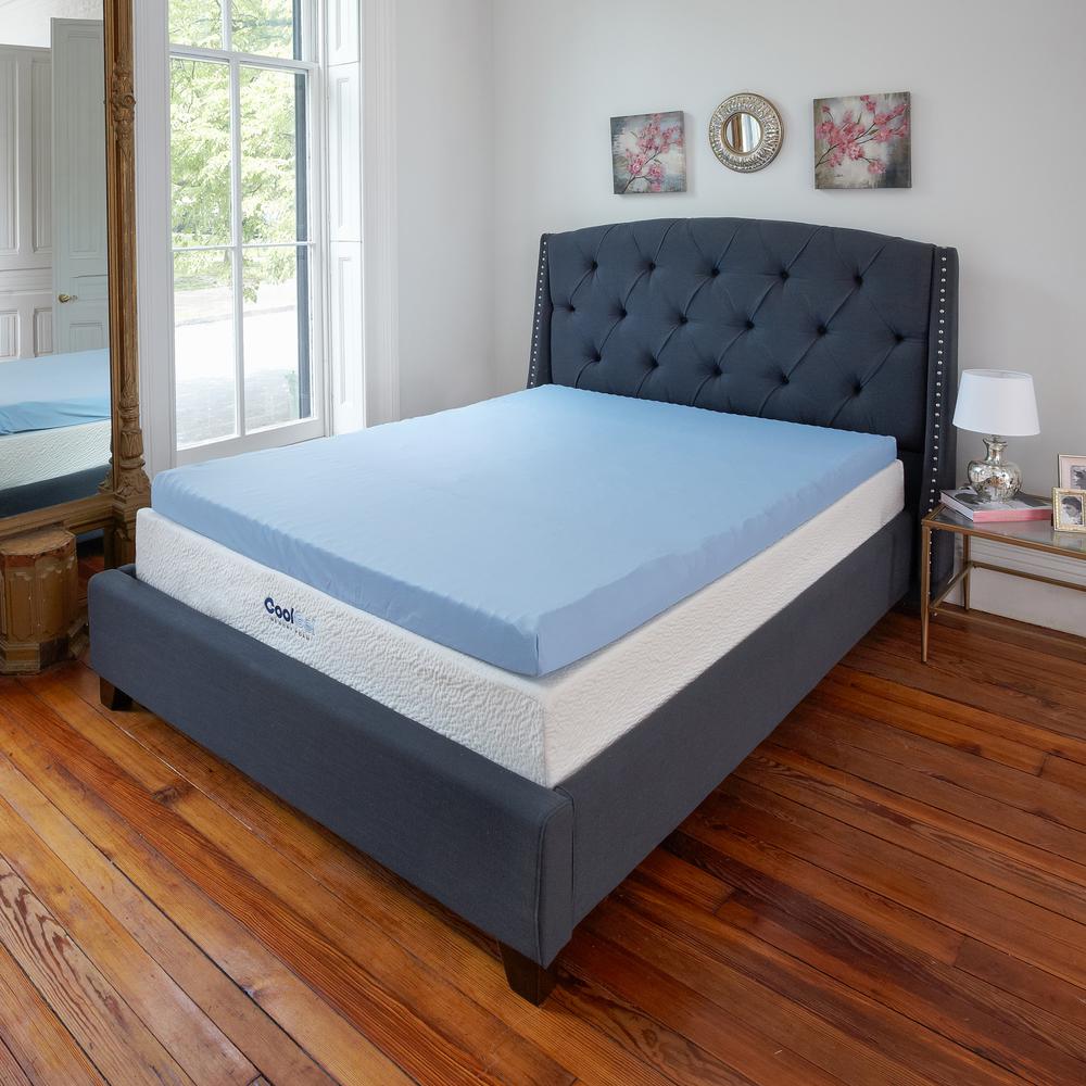 Sleep Options Classic Cool Cloud 3 in. Twin XL Gel Memory ...