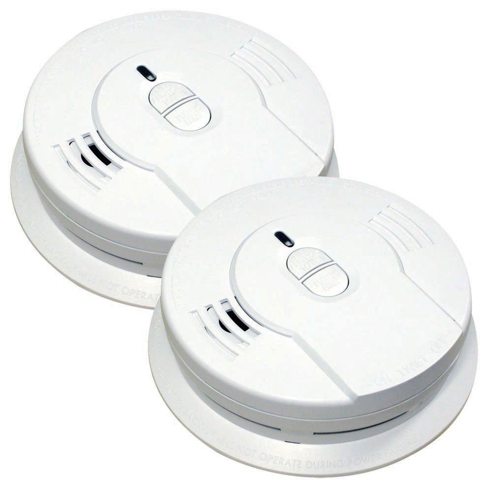 Kidde Code One 10 Year Lithium Battery Operated Ionization Smoke Alarm 