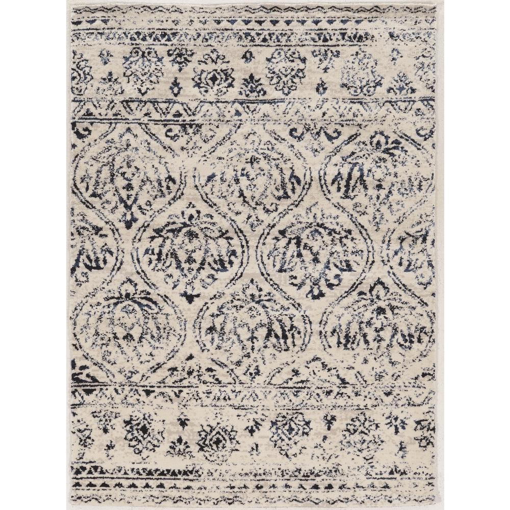 Gray Linon Vintage Collection Isfahan Synthetic Rugs 2 x 10