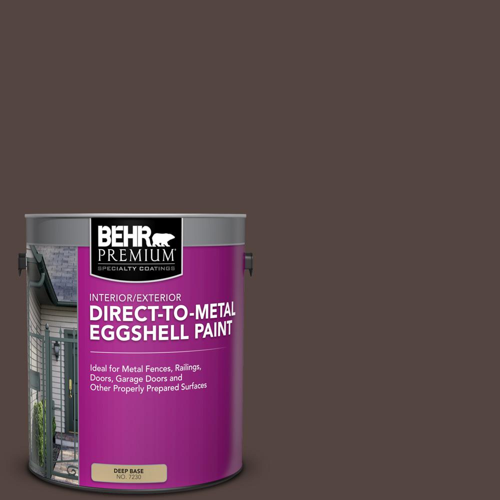 BEHR PREMIUM 1 gal. PFC25 Dark Walnut Eggshell Direct to