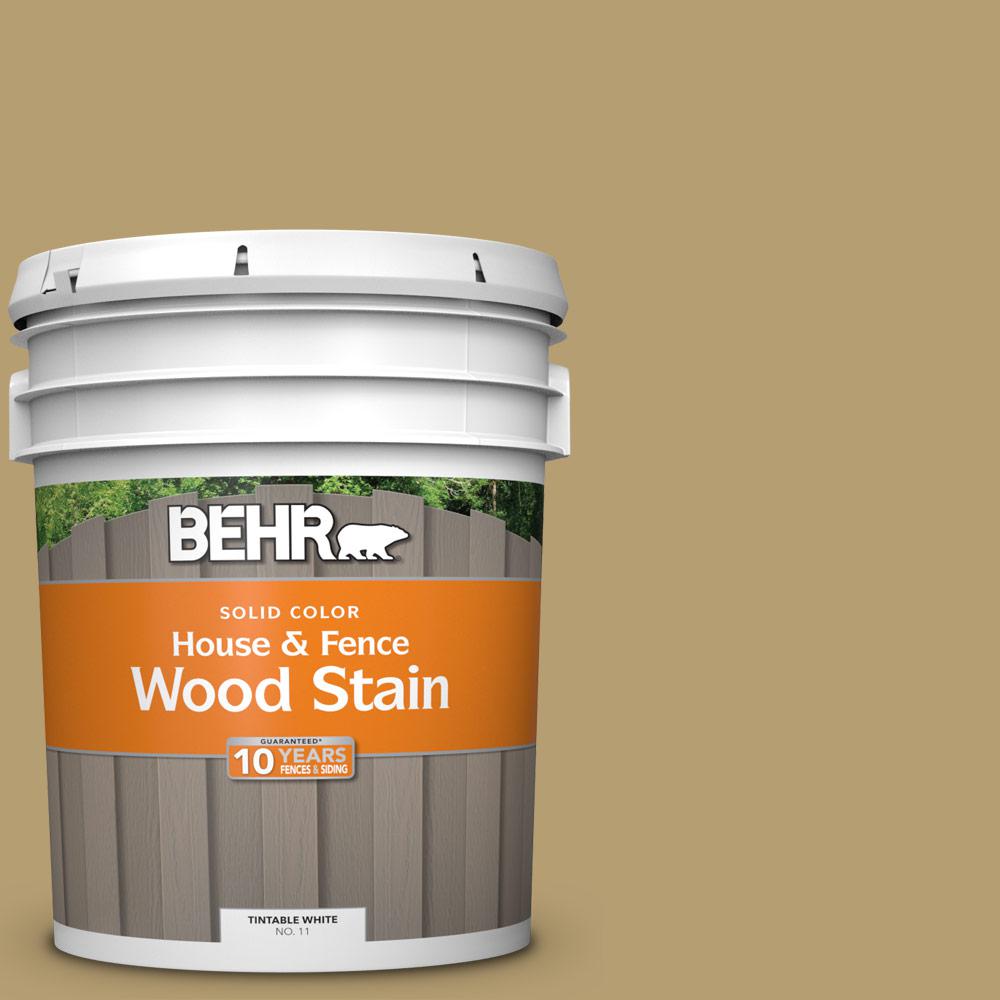 BEHR 5 gal. #SC-145 Desert Sand Solid Color House and Fence Exterior