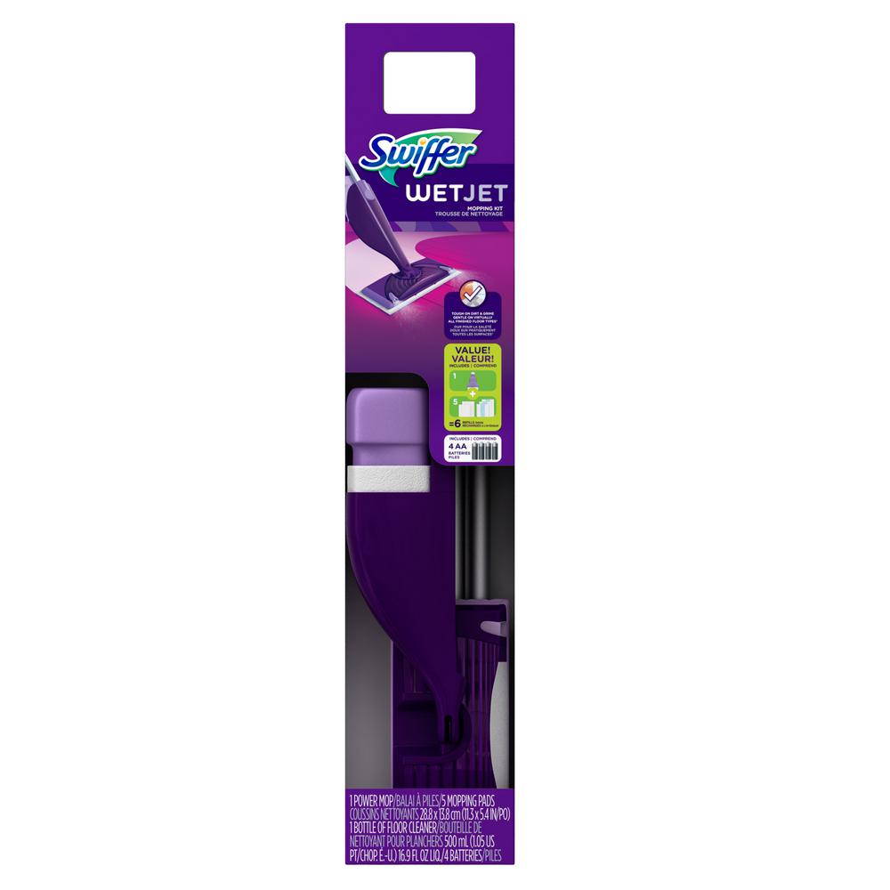 Mops Cleaning Tools The Home Depot Wetjet Mop Starter Kit
