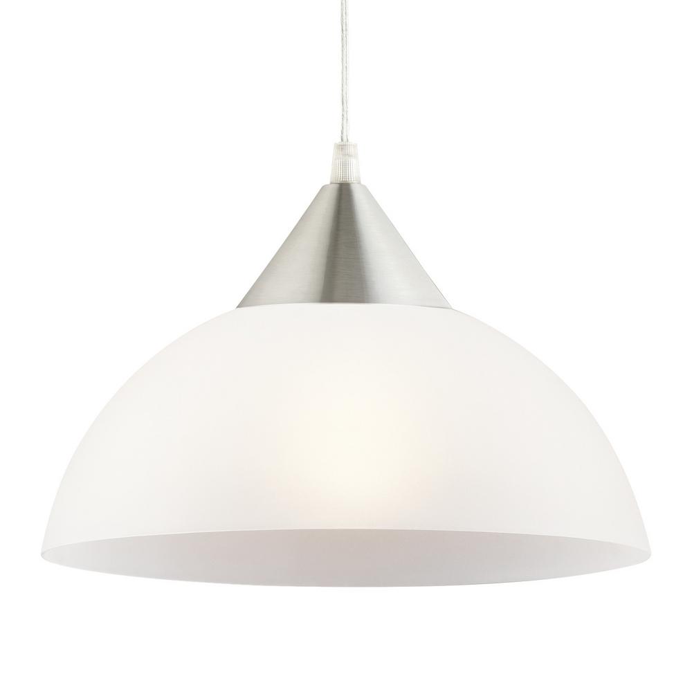 Plug In White Hanging Pendant Light Fixture Cord Dimmable