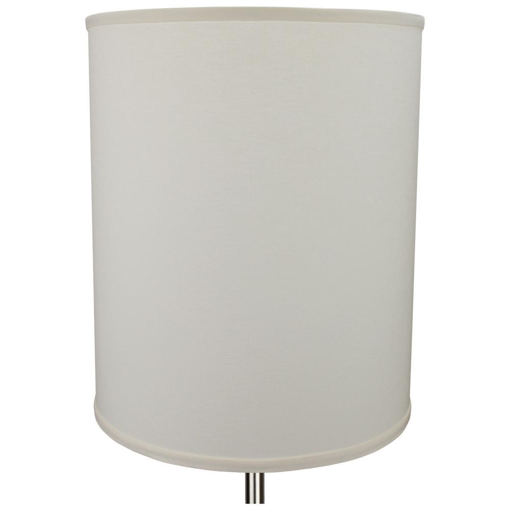 18 inch white drum lamp shade