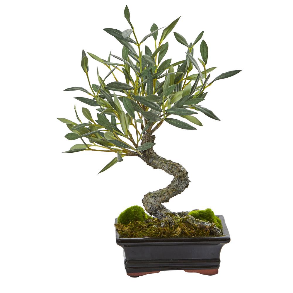 Artificial mini bonsai tree