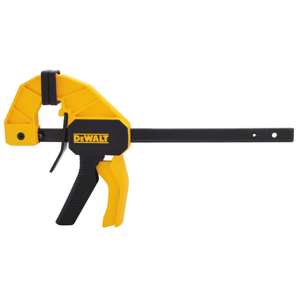 DEWALT 6 in. 100 lb. Trigger Clamp w/2.43 in. Throat DepthDWHT83139