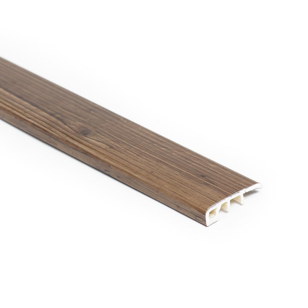 Shaw Bristol Duke 1/8 in. T x 13/4 in. W x 94 in. L Vinyl Baby Threshold MoldingHDBT207038