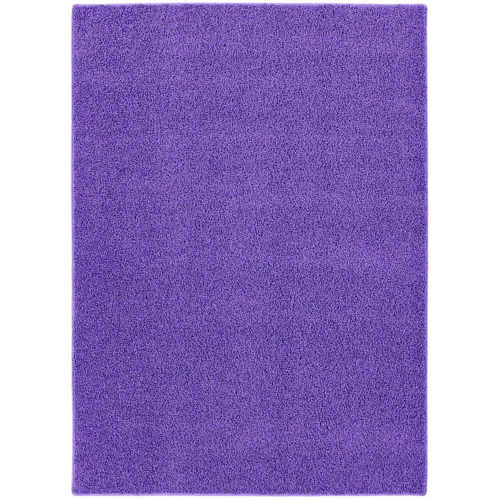 Garland Rug Shazaam Purple Vogue 4 ft. x 6 ft. Area Rug-SZ-00-RA-0046 ...