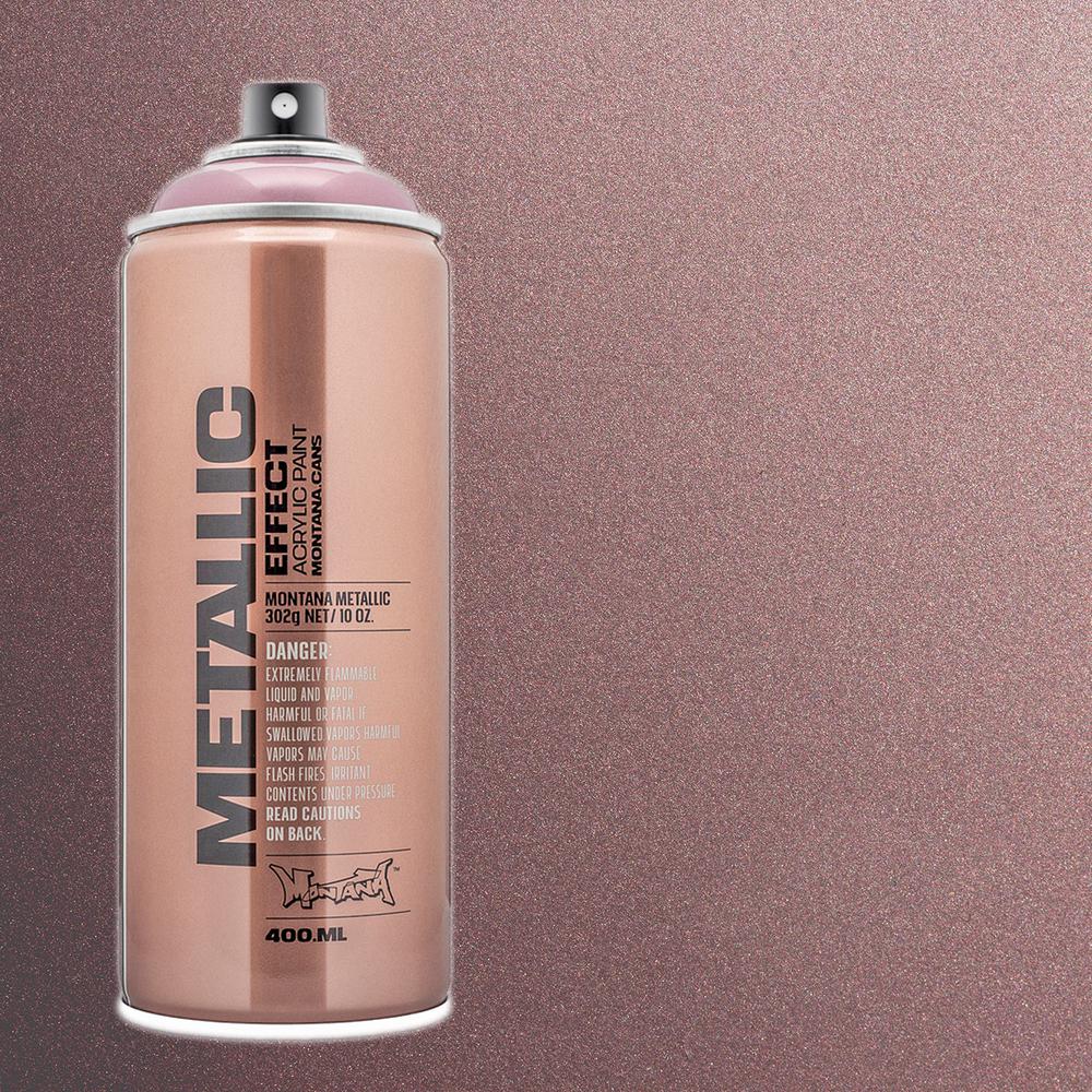 MONTANA 13 oz. EFFECT Metallic Rose Spray Paint082676 The Home Depot