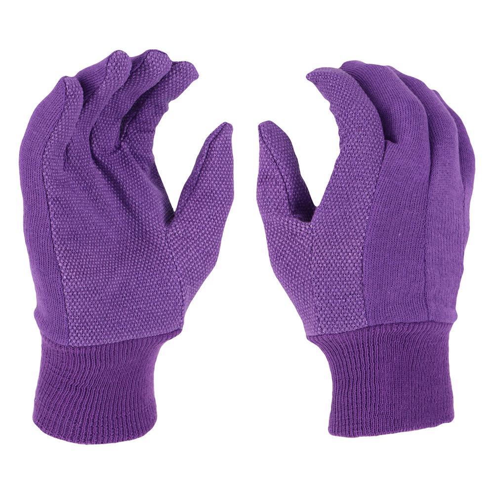 womens purple gloves