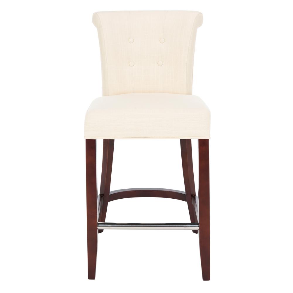 Safavieh Seth 25 9 In Clay Cushioned Bar Stool Mcr4509f The Home Sand Cushioned Bar Stool Hud8217a