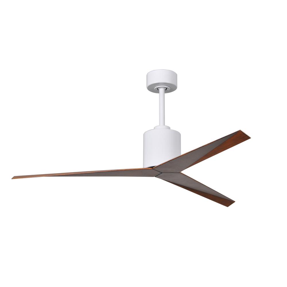 Atlas Eliza 56 In Indoor Outdoor Gloss White Ceiling Fan With