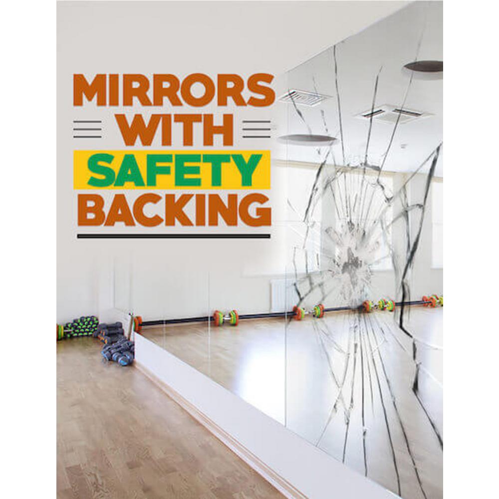 Fab Glasirror 36 In X 72 Single Activity Frameless Fab Glasirror 36 In X 72