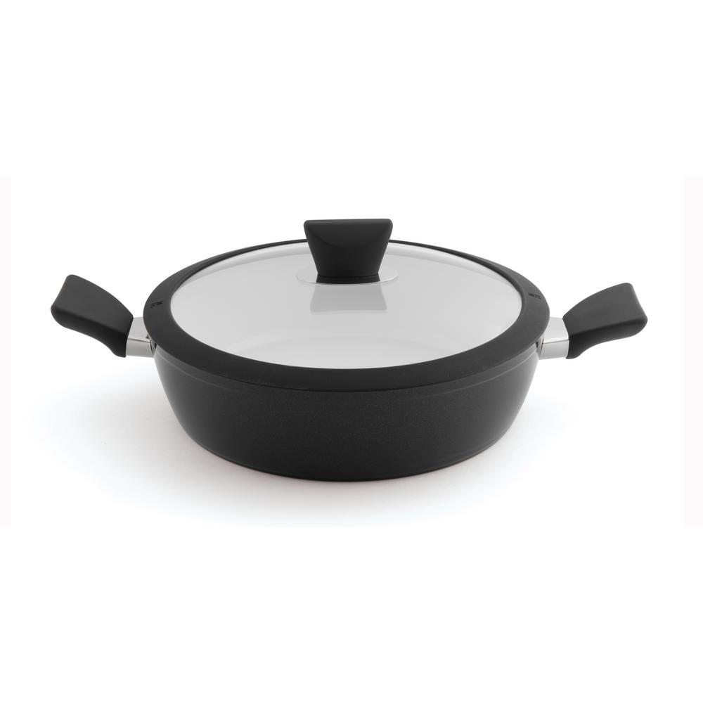 BergHOFF Eclipse 3.5 Qt. Aluminum NonStick 2Handle Saute Pan with Lid3700307 The Home Depot