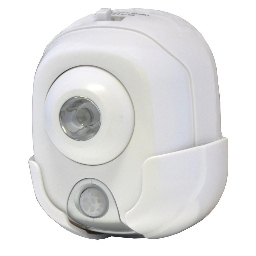 Rite Lite HiOutput White LED Wireless Security Light with Motion SensorLPL773 The Home Depot