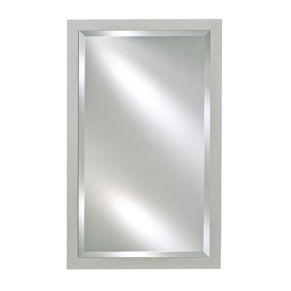 Afina Single Door 16 In X 26 Recessed Medicine Cabinet Basix Afina Single Door 16 In X 26 Recessed Medicine Cabinet Basix Antique Satin